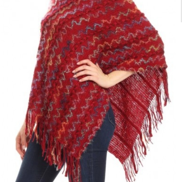 Brand new pullover poncho - Picture 2 of 2